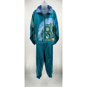 Vintage IXSPA Ladies Like New Track Suit Size Large